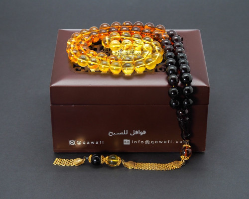 قوافل سبحة من الكهرمان البلطيقي الطبيعي Namb0083