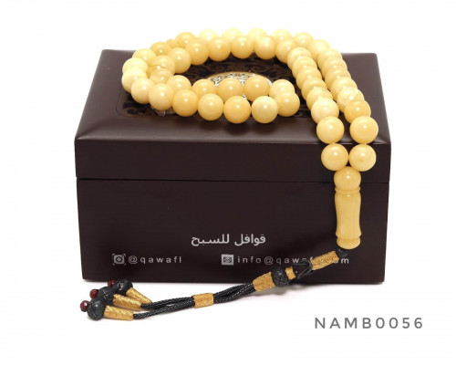 قوافل سبحة من الكهرمان البلطيقي الطبيعي Namb0056