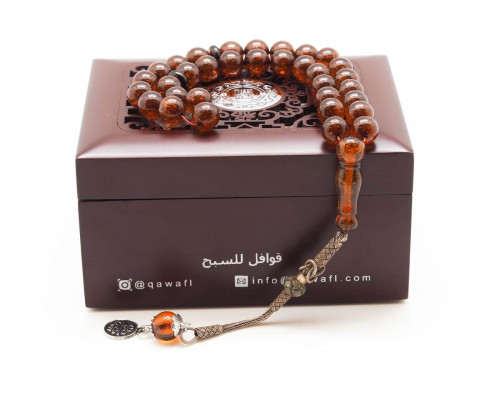 قوافل سبحة من كهرمان روسي Namb0064