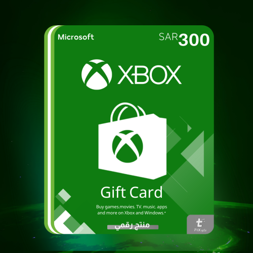 Microsoft Xbox Live Gift Card - Saudi Arabia - 300...