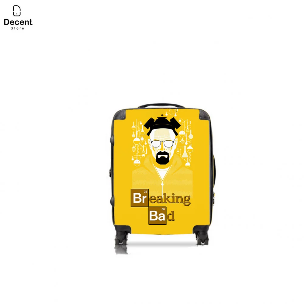 yellow travel bag