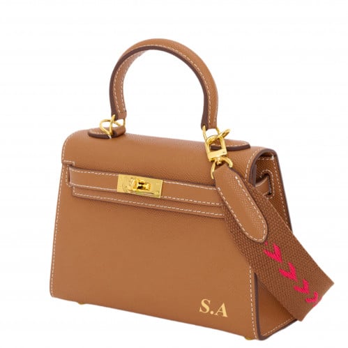 حقيبة ليلي ميني - ميني باج 19cm ( بني )
