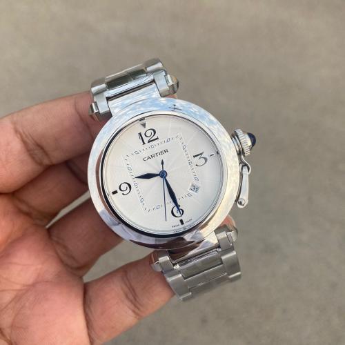 ساعة كارتير باشا cartier watch basha