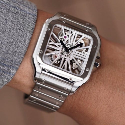 ساعة كارتير سنتوس Skeleton