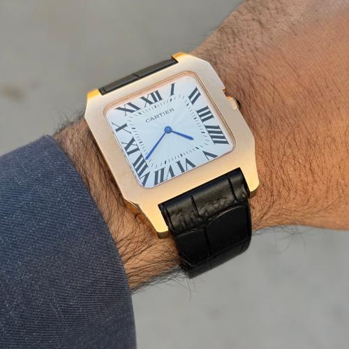 ساعة كلاسك سانتوس