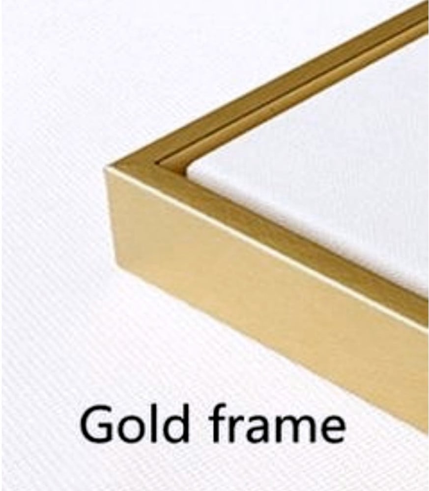 إطار ذهبي - gold frame