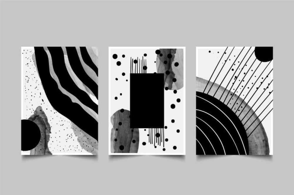 لوحات جداريه ابيض واسود