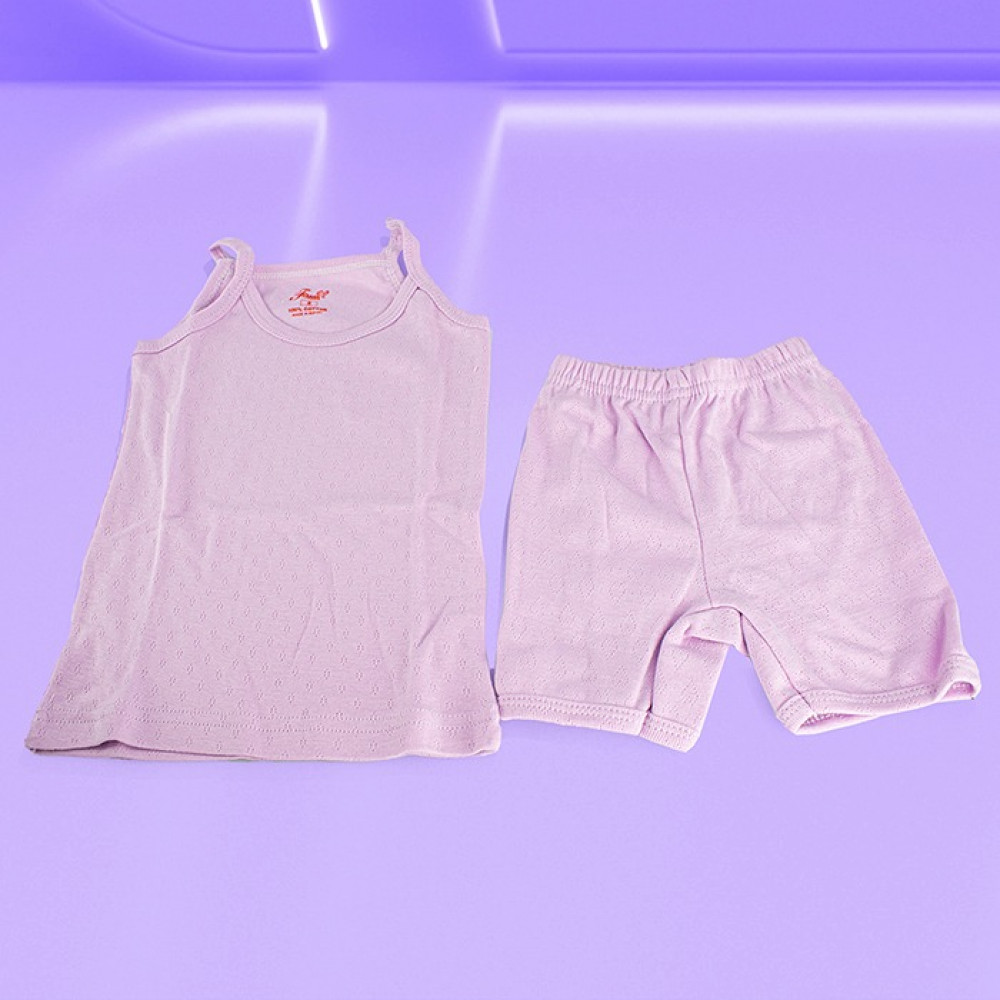 Girls Underwear Set Light Pink Color 100 Cotton 10 Riyals Shop