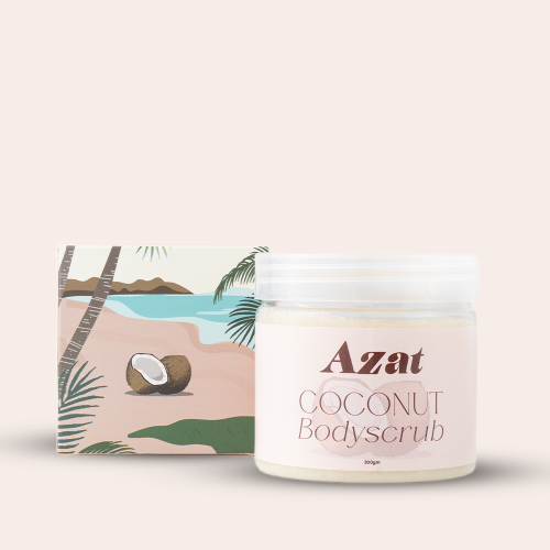 Coconut body scrub مقشر الجسم