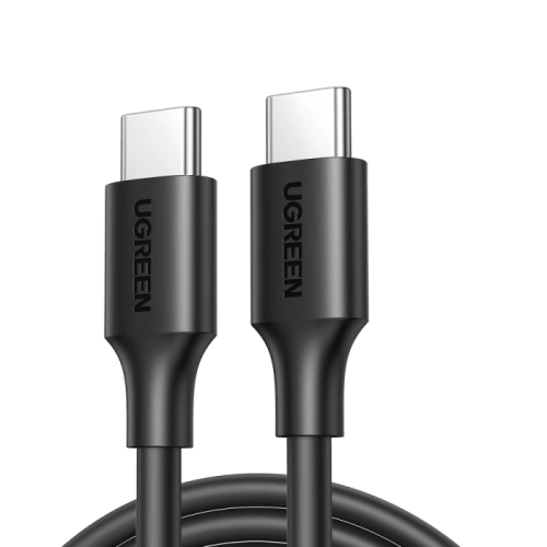 يوجرين سلك شاحن USB|C إلى USB|C بطول 1 م | أسود