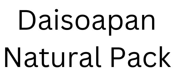 Daisoapan Natural Pack
