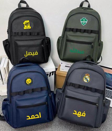 حقيبة ظهر الورود البيضاء L