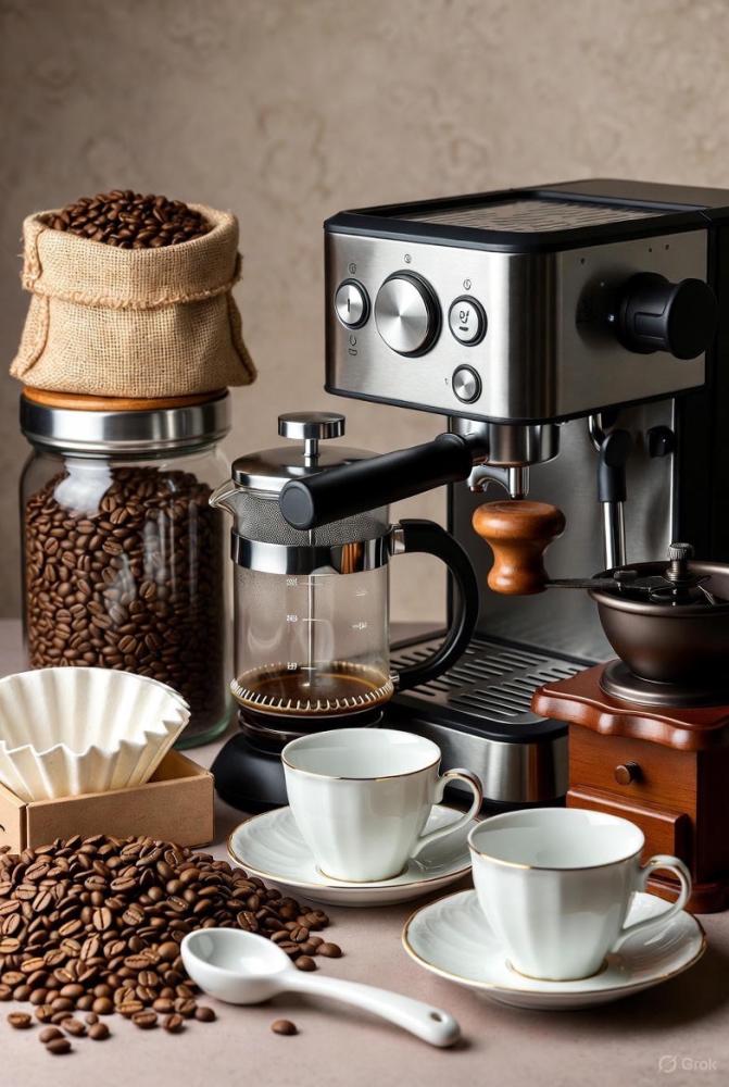 ☕ كل ما تحتاج معرفته عن القهوة وأنواعها وأدوات تحضيرها