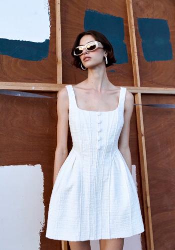 فستان Dior - ابيض