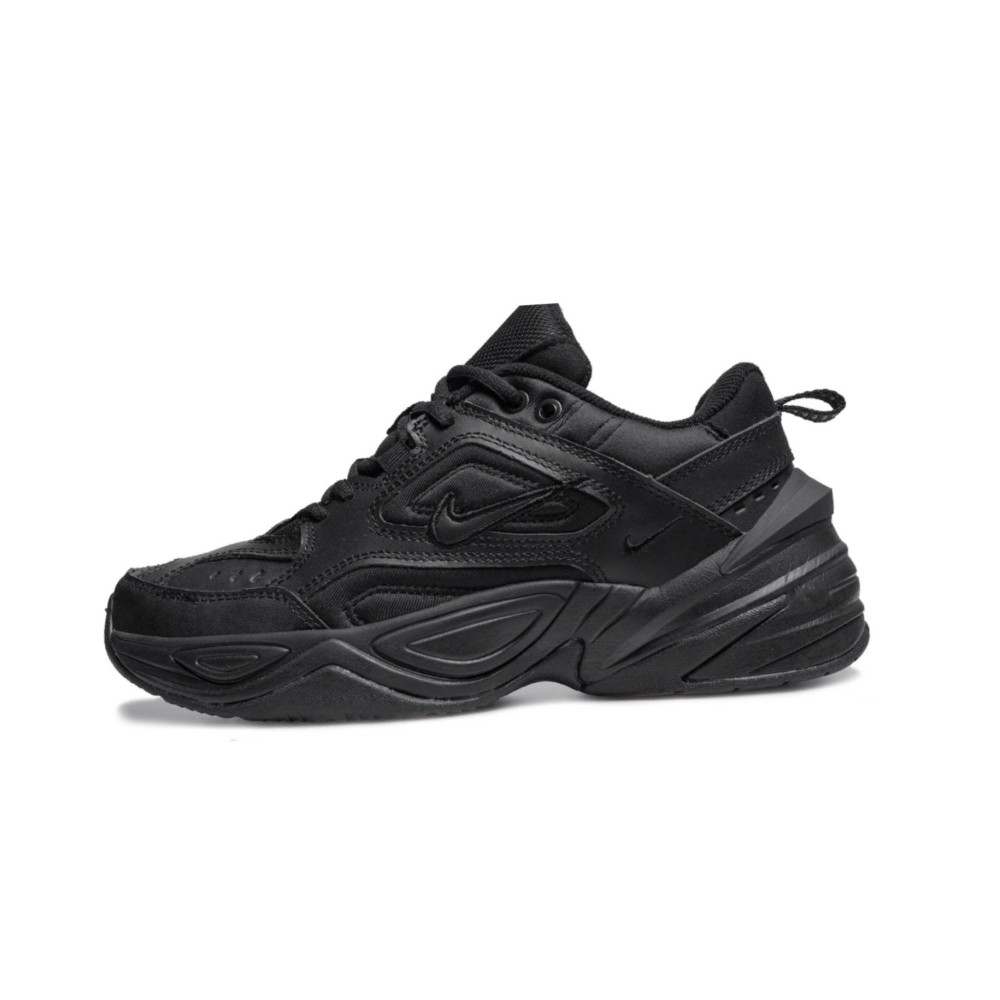 nike m2k tekno triple black