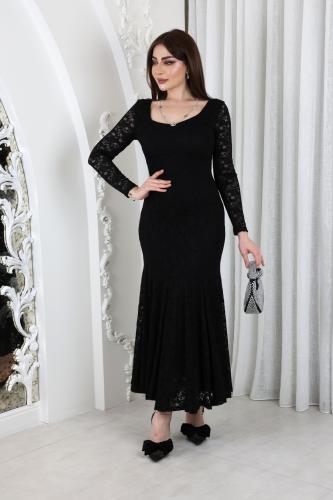 فستان دانتيل Black