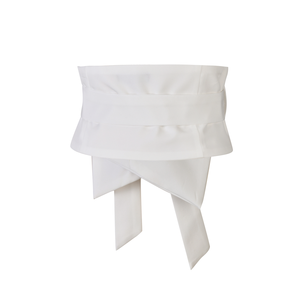 white linen belt SIZE:(L/XL)