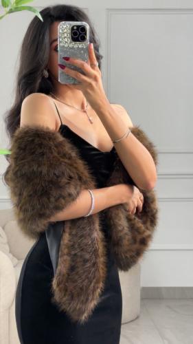 شال فرو نمري المقاس:(FREE SIZE)