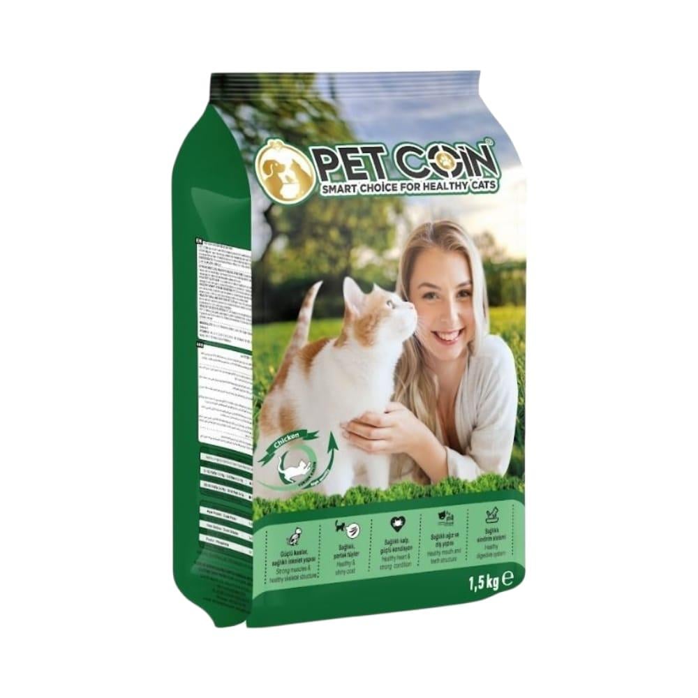 بتكوين طعام للقطط البالغة بنكهة الدجاج 1.5 كيلو