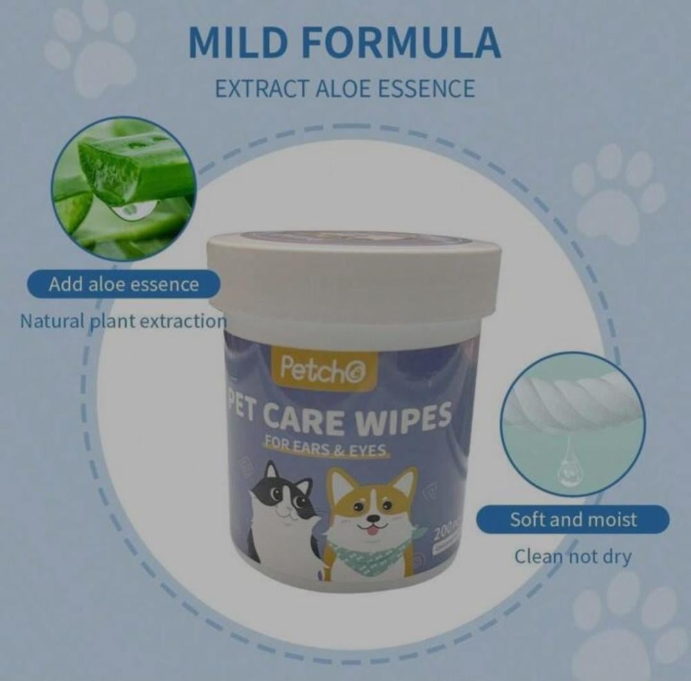 Ear and eye cleaning wipes 200 pieces