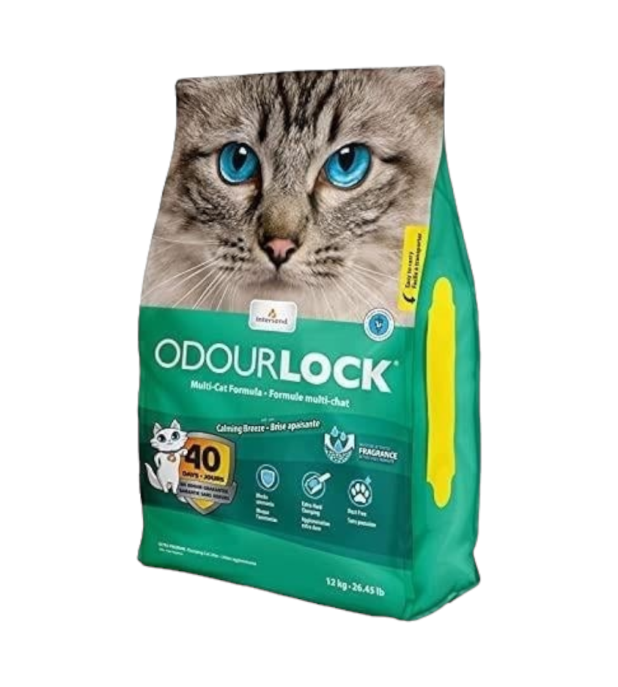 Intersand High Clumping Cat Litter Breeze Scent 12kg