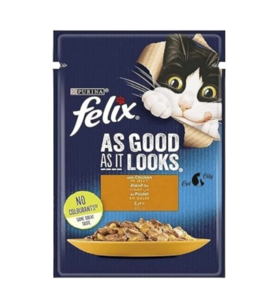 Purina Felix Chicken Pouches 85g