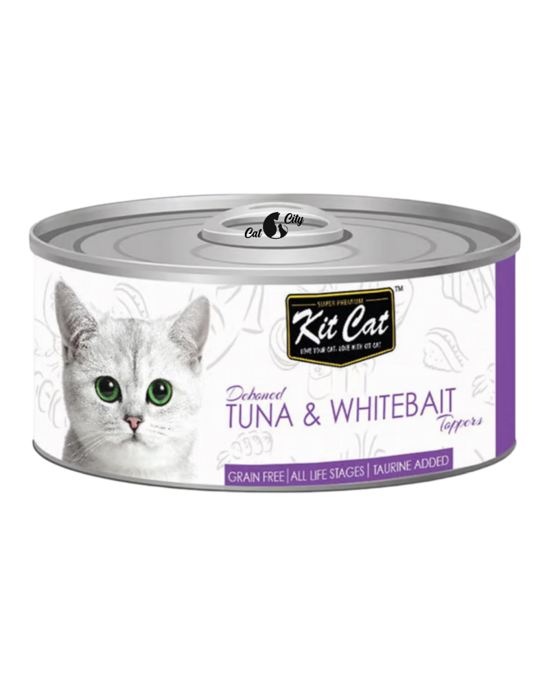 كت كات معلبات سمك التونا مع صغار السمك 80 جرام