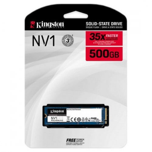 Kingston Digital Ships NV1 NVMe PCIe SSD 500GBلهارد