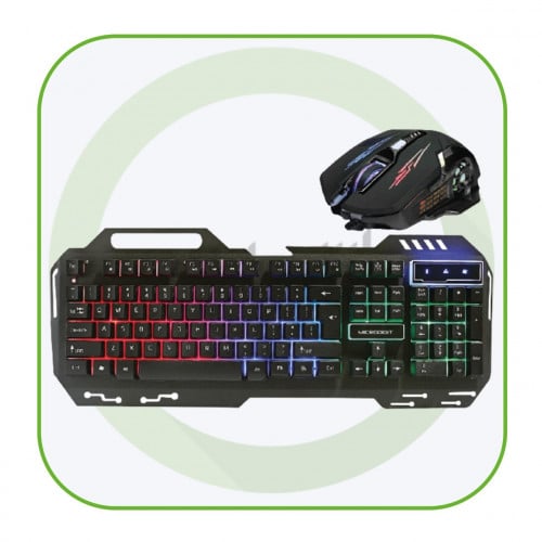 لوحة مفاتيح ميكرودجت مع ماوس للألعاب  الموديل MD1001GK  | MD1001GK MICRODIGIT