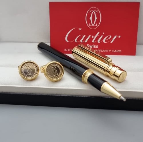 طقم قلم كارتييه