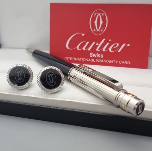 طقم قلم كارتييه