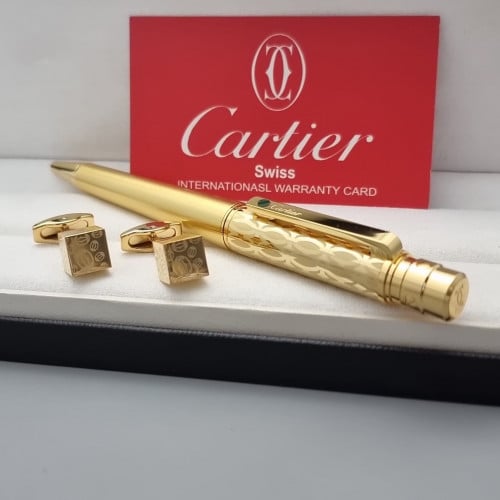 طقم قلم كارتييه