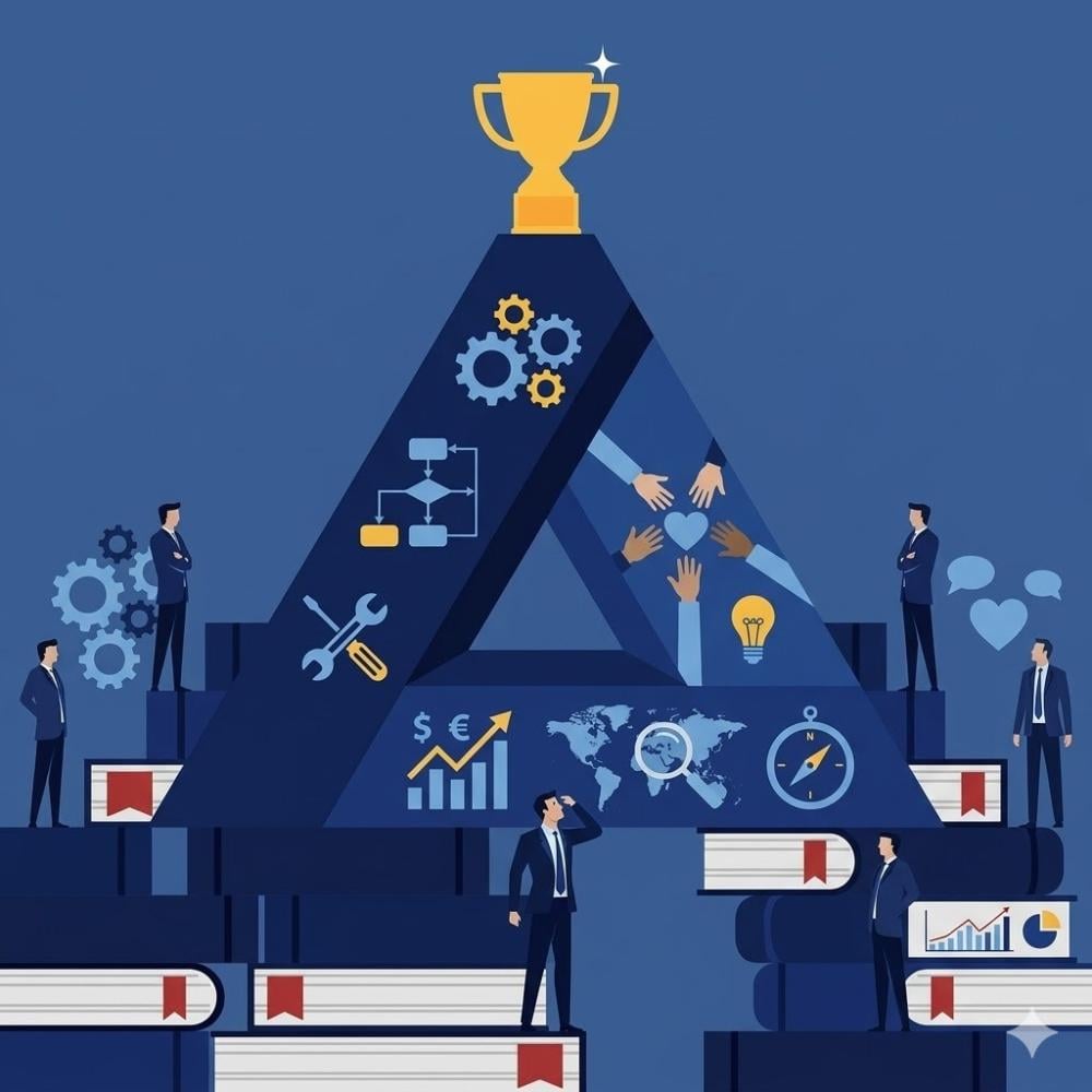 مثلث المواهب: المهارات الثلاث التي يصنع بها مدير المشروع الفارق 🔺🌟