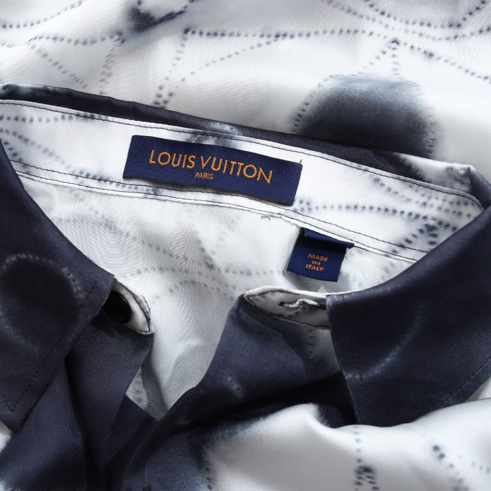 LOUIS VUITTON Plain Mens Fancy Cotton Shirt, Dry clean