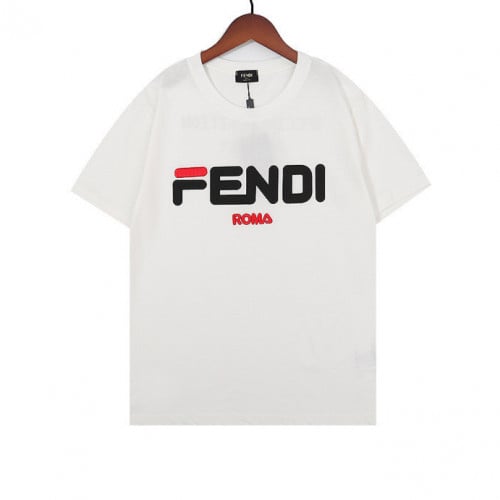 تيشيرت من فندي كلاسيكي بالتطريز عالي الجودة