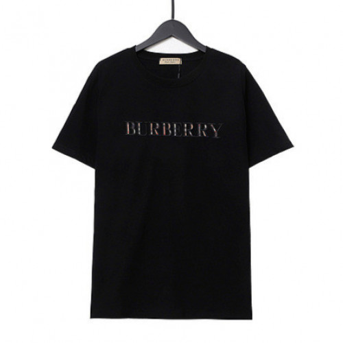 تيشيرت بربري الجديد نسيج قطني مزدوج من الغزل النقي