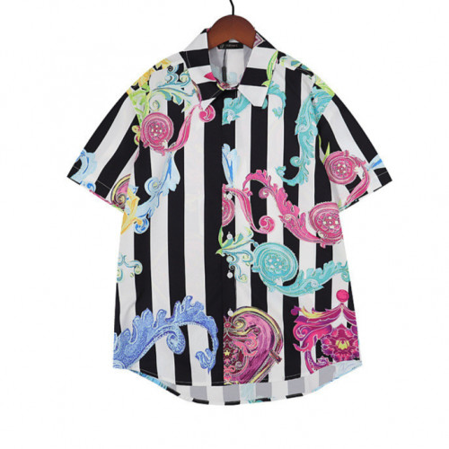 قميص مخطط من فيرزاتشي عالي الجودة