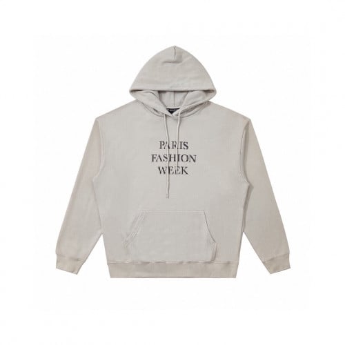 هودي بالنسياغا بتطريز مموه عالي الجودة 100% قطن