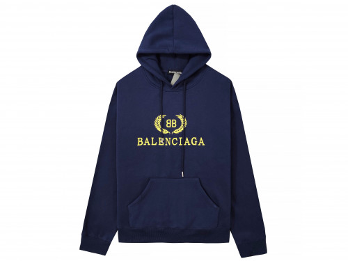 هودي بالنسياجا مطرز بشعار الماركة