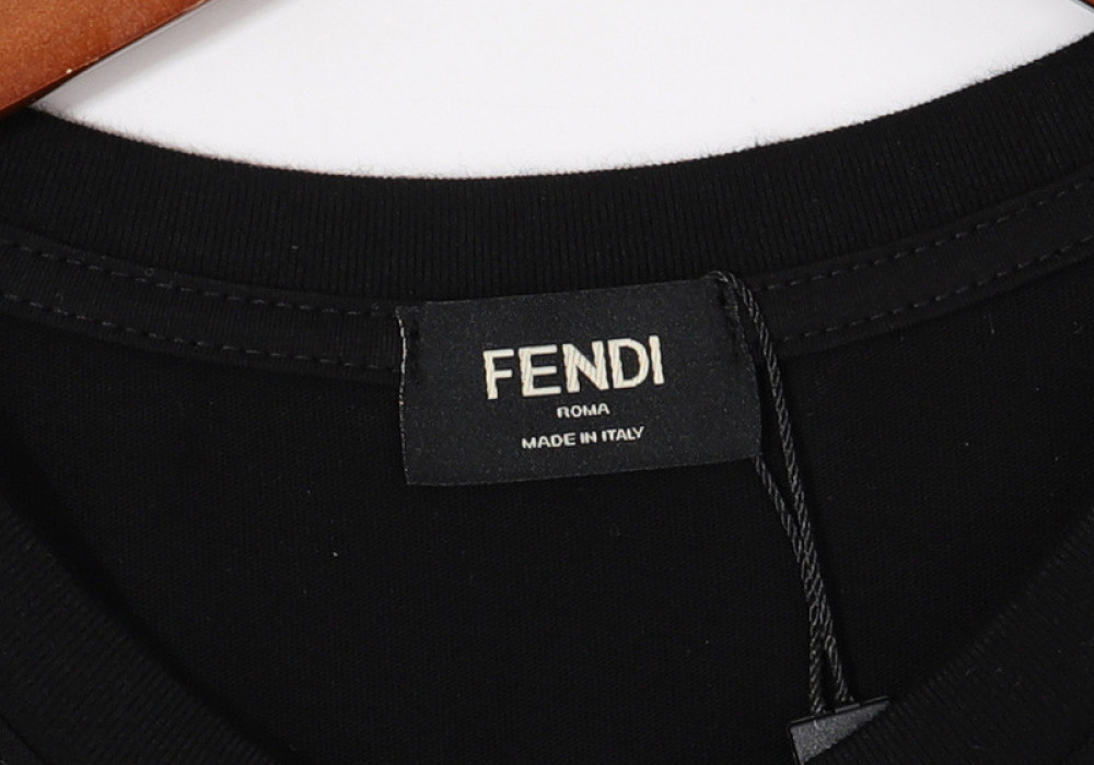 Fendi Roma Italy logo embroidery design