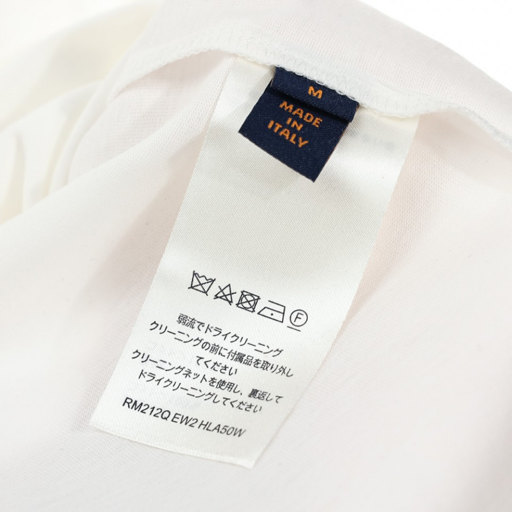 LOUIS VUITTON Shirt Y shirt Monogram top button RM212Q Long sleeve
