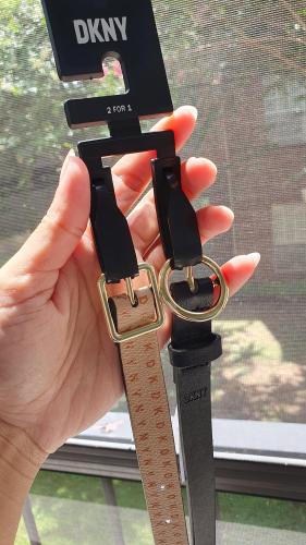 مجموعة حزامين ماركة DKNY
