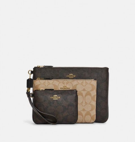 مجموعة 3 باوتشات ماركة كوتش