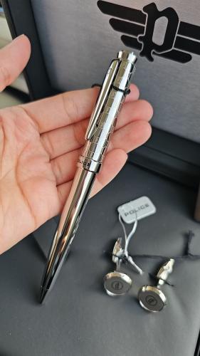 طقم قلم وكبك ماركة بوليس