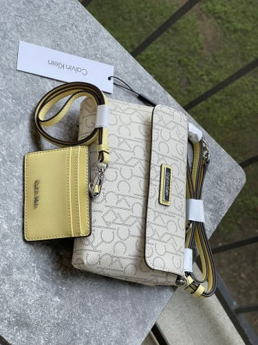 شنطة + حامل هوية ماركة كالفن كلاين