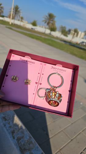 طقم ميدالية وحلق ماركة جوسي كوتور