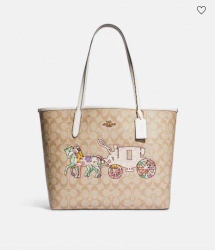 شنطة كبيرة ماركة كوتش tote bag