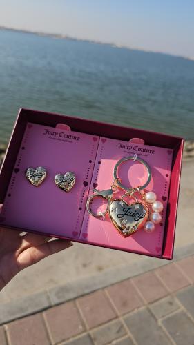 طقم ميدالية وحلق ماركة جوسي كوتور