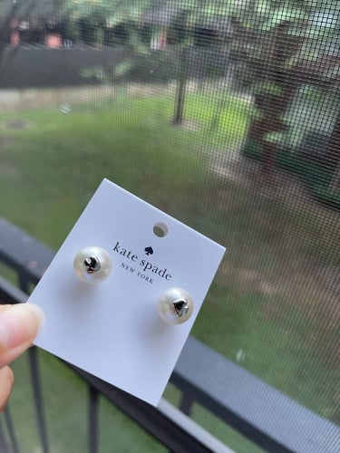 حلق لولو ماركة كيت سبيد