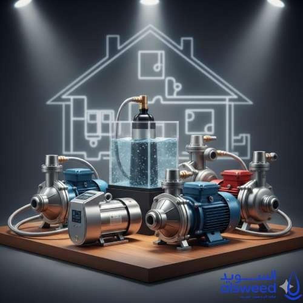 أفضل أنواع مضخات المياه للمنازل